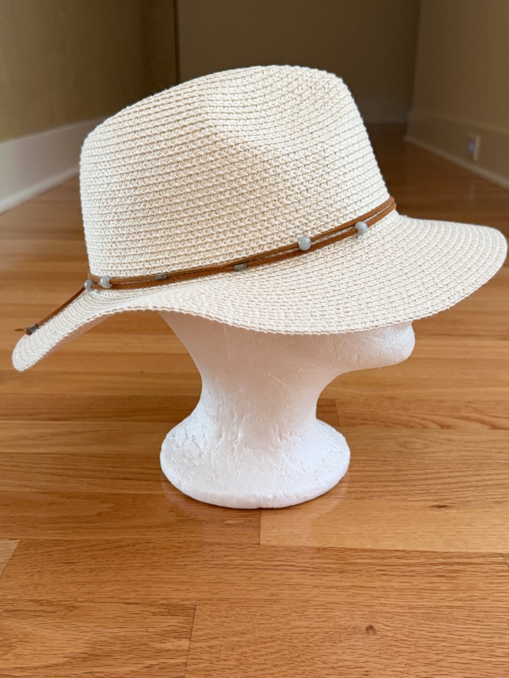 Sunday Afternoons Wanderlust Fedora Sun Hat Cream Color Womens - Picture 2 of 16